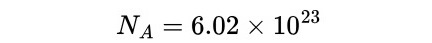 Avogadro constant